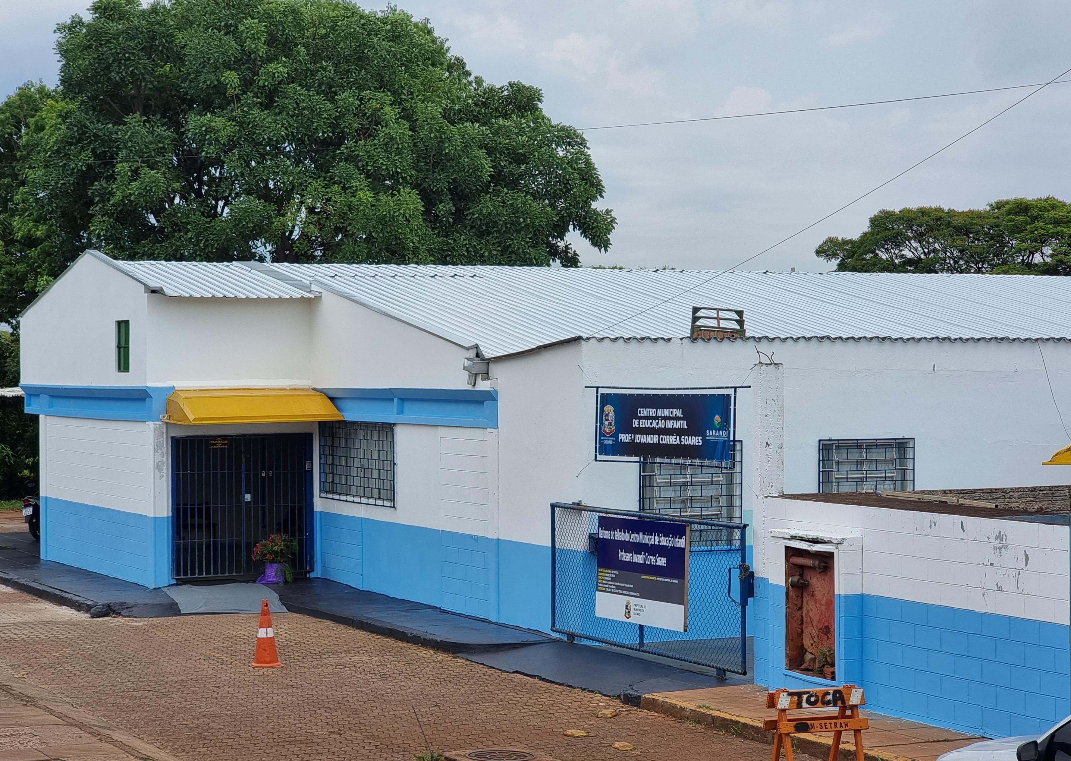 Prefeitura de Sarandi entrega reforma do CMEI Professora Jovandir Corrêa Soares e segue investindo na educação